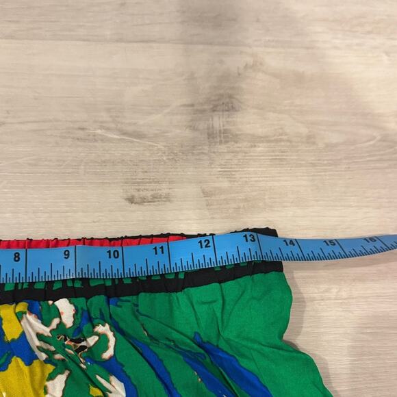 FreeMarket by Flying Tomato NWOT Green Floral Maxi Skirt in 100% Rayon. - Picture 9 of 11